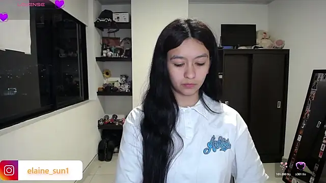 Snapshot of elaine_sun1 chatting on June 27, 2:27 am elaine sun1 online show from June 27, 2:27 am