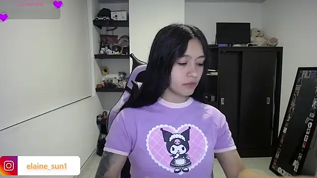 Snapshot of elaine_sun1 chatting on July 3, 5:03 am elaine sun1 online show from July 3, 5:03 am