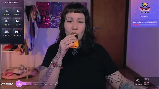 Senorita  Dakota online show from July 19, 9:18 pm