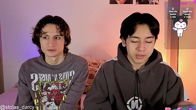 Darcy and Stolas online show from May 7, 1:05 pm