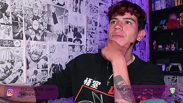 Snapshot of Mickey_Kamado chatting on October 8, 4:43 am Mickey Kamado online show from October 8, 4:43 am