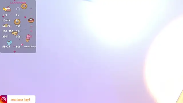 MARIANA TAY1 online show from March 18, 3:20 am