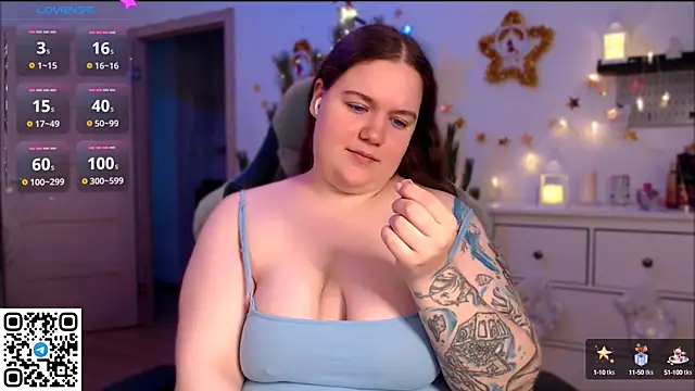 Snapshot of SummerTina chatting on December 14, 8:02 am SummerTina online show from December 14, 8:02 am