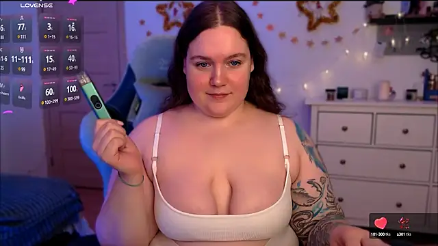 Snapshot of SummerTina chatting on January 8, 5:05 pm SummerTina online show from January 8, 5:05 pm