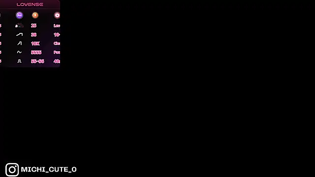 michelle cutee  online show from March 29, 8:31 pm