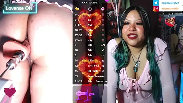 Snapshot of Helena_Astro chatting on February 10, 6:50 am Helena Astro online show from February 10, 6:50 am