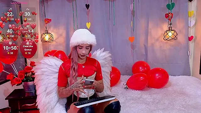 Snapshot of Flor_Gil chatting on February 14, 4:42 am Flor Gil online show from February 14, 4:42 am