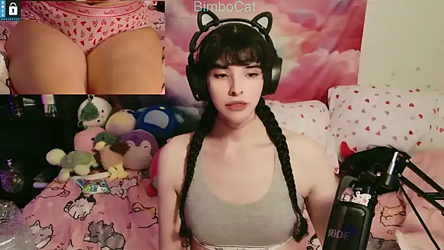 Snapshot of BimboCat chatting on November 1, 7:21 am BimboCat online show from November 1, 7:21 am