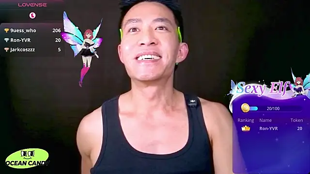 OceanCandy online show from April 18, 7:07 pm