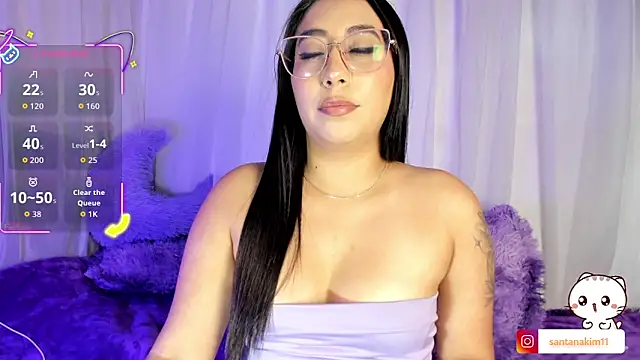 kim santana  online show from March 19, 4:27 am