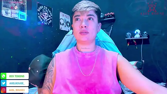 AxelRouse3 online show from January 17, 7:17 pm