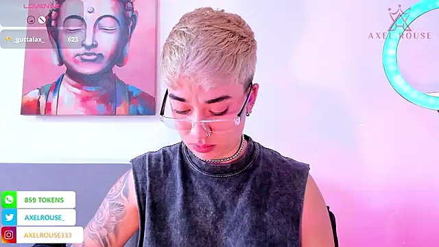 AxelRouse3 online show from February 2, 6:39 pm