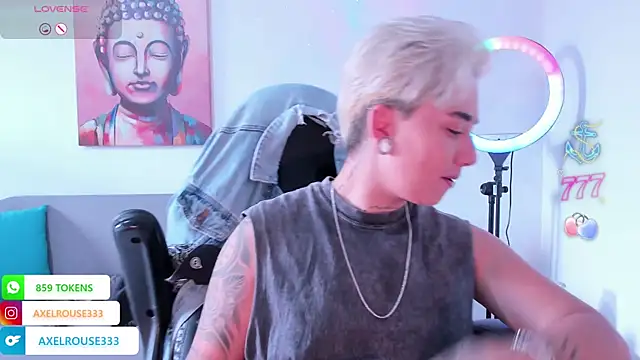 AxelRouse3 online show from April 13, 5:07 pm