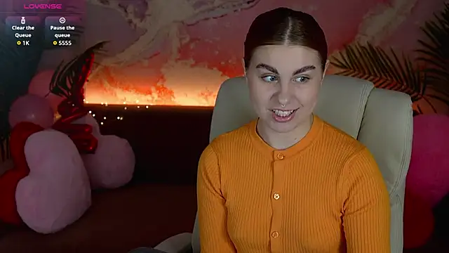 GingerPinky online show from February 23, 1:41 pm