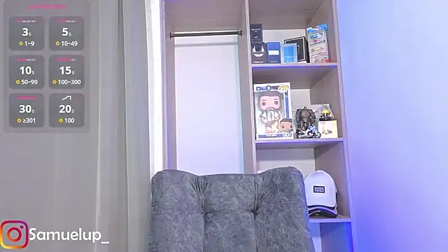 Snapshot of Samuel_up01 chatting on July 11, 5:54 am Samuel up01 online show from July 11, 5:54 am