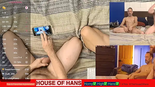 HouseOfHans online show from February 10, 8:35 pm