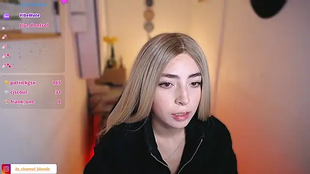 channel blondee online show from June 11, 12:32 am