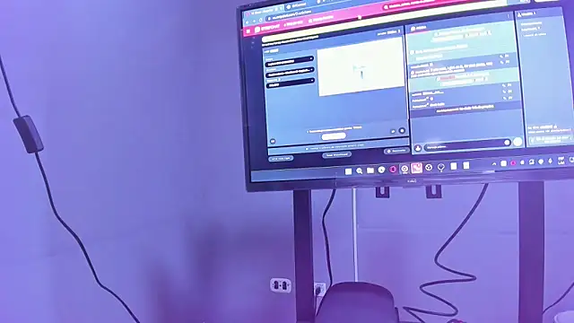 Snapshot of DuoEclipse chatting on February 3, 6:22 am DuoEclipse online show from February 3, 6:22 am