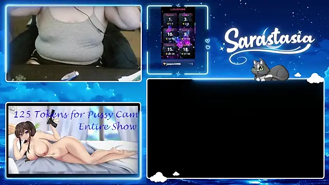 Sarastasia417 online show from June 17, 5:10 am