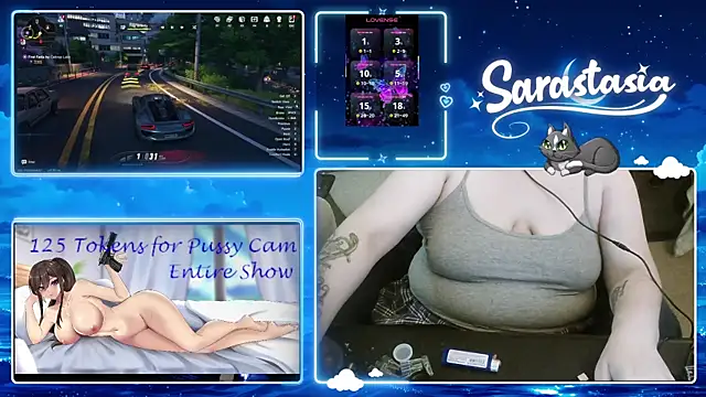 Sarastasia417 online show from July 3, 4:19 am