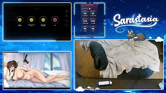 Sarastasia417 online show from July 11, 8:50 am