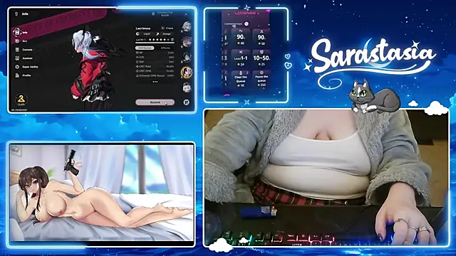 Sarastasia417 online show from July 15, 2:06 am