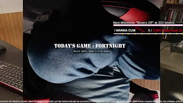 DeanonCam online show from March 20, 10:36 pm