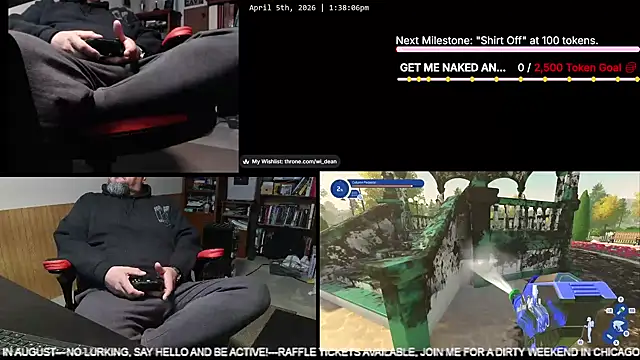 DeanonCam online show from April 5, 6:38 pm