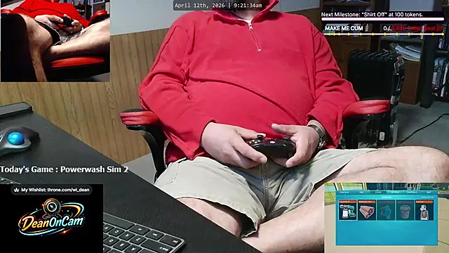 DeanonCam online show from April 12, 2:22 pm