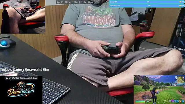 Snapshot of DeanonCam chatting on April 27, 7:12 pm DeanonCam online show from April 27, 7:12 pm