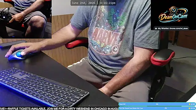 Snapshot of DeanonCam chatting on June 2, 9:17 pm DeanonCam online show from June 2, 9:17 pm