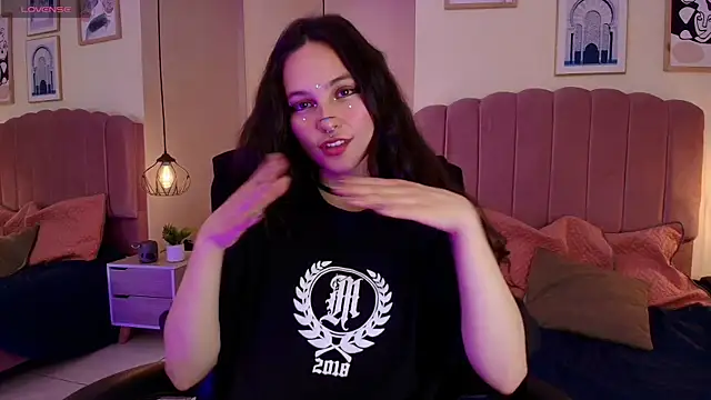 Snapshot of Hanabie_ chatting on January 15, 3:22 am Hanabie online show from January 15, 3:22 am