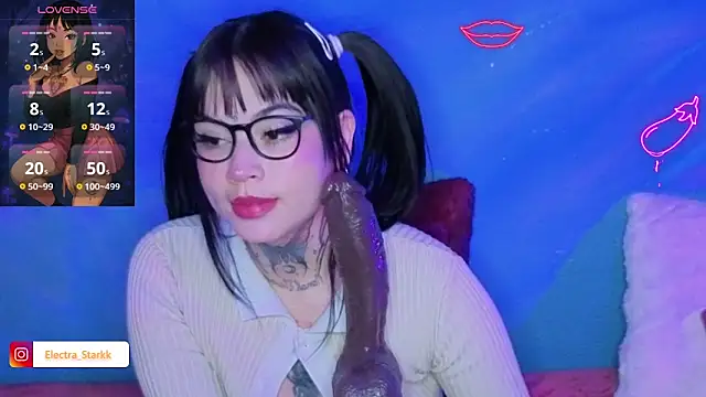 Electra Starkk online show from February 15, 1:02 am