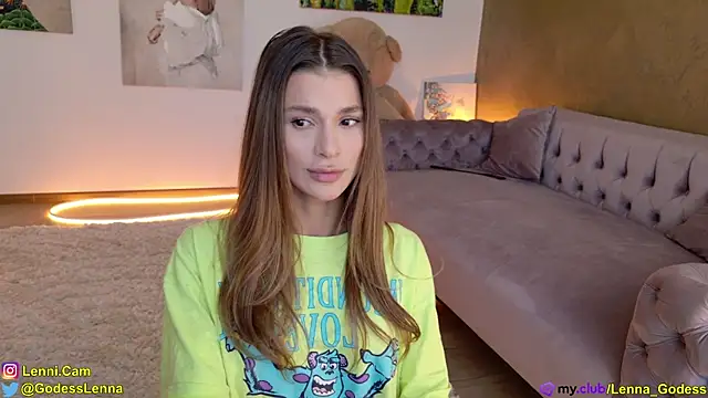 Lenna Godess online show from March 6, 6:30 am