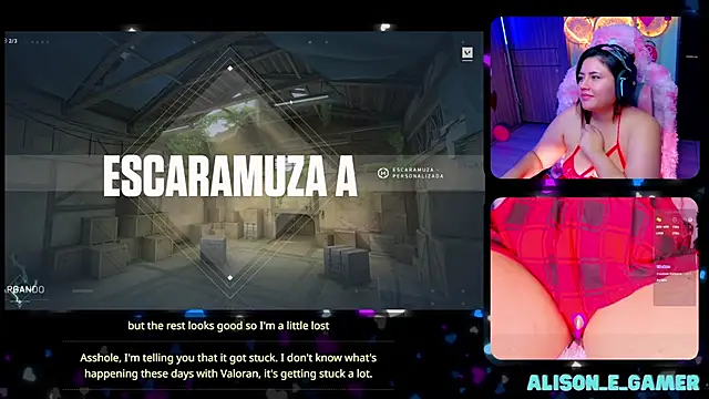 Snapshot of ALIS_E_G chatting on February 14, 6:59 pm ALIS E G online show from February 14, 6:59 pm