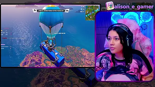 Snapshot of ALIS_E_G chatting on February 17, 9:10 pm ALIS E G online show from February 17, 9:10 pm