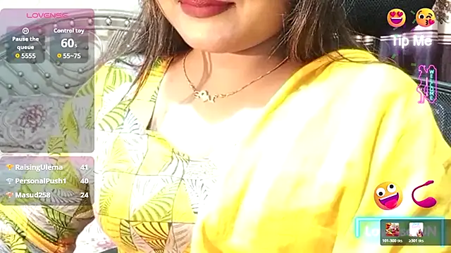 Nusrat Faria online show from July 14, 2:05 am
