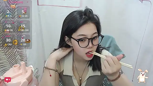 Snapshot of NN053 chatting on February 9, 4:05 am NN053 online show from February 9, 4:05 am