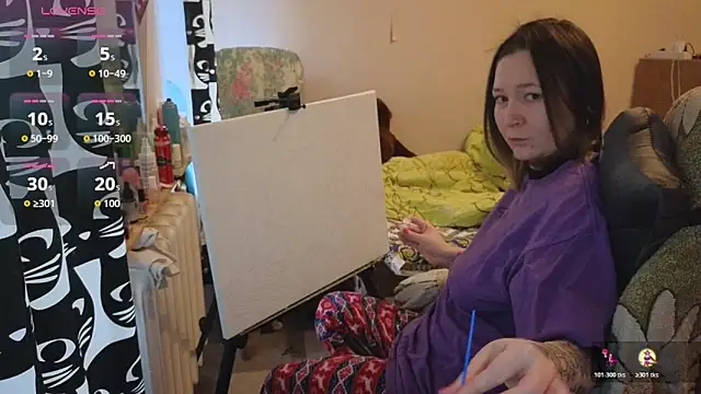 Snapshot of Ozalin_ chatting on February 26, 8:13 am Ozalin online show from February 26, 8:13 am