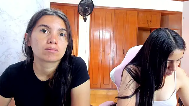 Snapshot of Emily_and_Soffy chatting on March 3, 12:00 pm Emily and Soffy online show from March 3, 12:00 pm