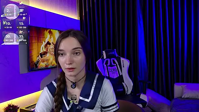 Snapshot of AnnyShore chatting on March 2, 5:08 am AnnyShore online show from March 2, 5:08 am