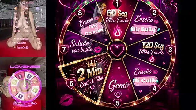 SamScarlette online show from May 20, 7:20 pm
