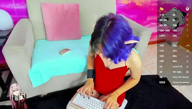 mitsuri nyx online show from March 14, 11:59 am