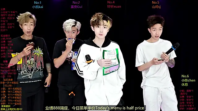 AOA-boy online show from April 6, 1:47 am