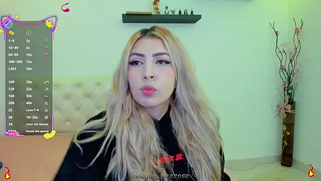 Megan sexrosse online show from May 12, 2:41 am