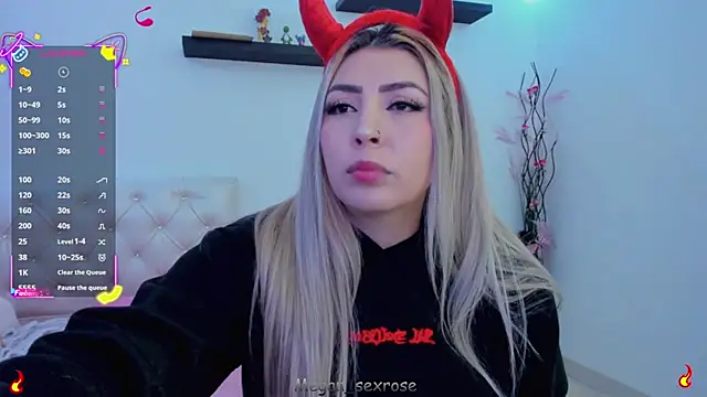 Megan sexrosse online show from May 21, 3:57 am