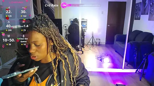 Ebony rizon online show from May 11, 1:17 pm