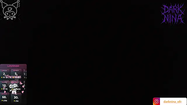 Snapshot of dark_nina__ chatting on May 7, 1:44 am dark nina online show from May 7, 1:44 am