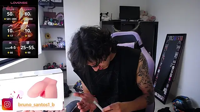 Snapshot of Bruno_santos1 chatting on July 3, 12:00 pm Bruno santos1 online show from July 3, 12:00 pm