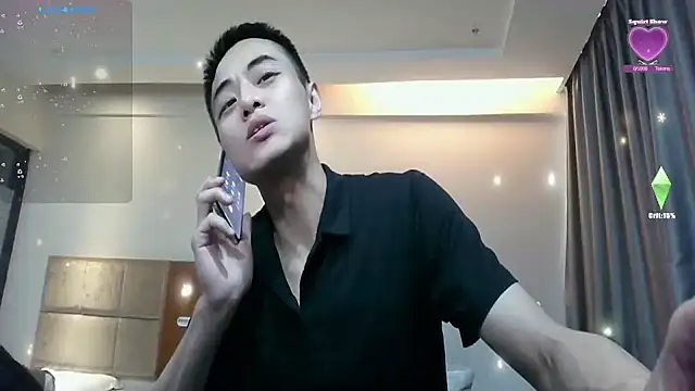 Snapshot of davidboys chatting on April 19, 2:55 am davidboys online show from April 19, 2:55 am